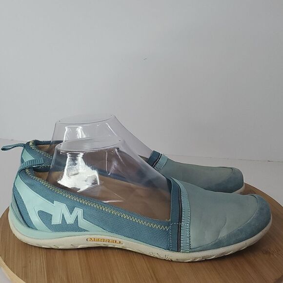 Merrell Enlighten Vex Britney Blue Turquoise Flats Mary Janes Women's 10 - Picture 1 of 11